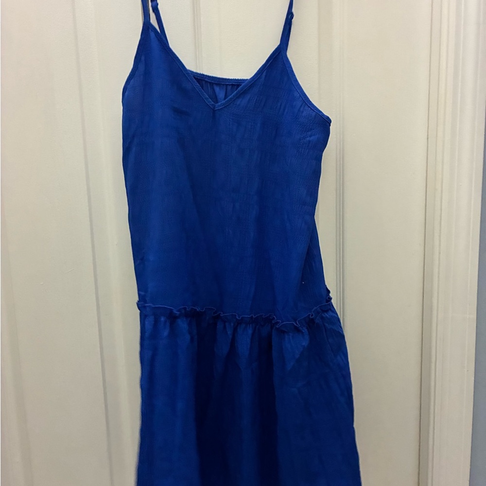 SHEIN Royal Blue Summer Sleeveless Dress- never worn